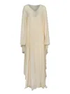 Alberta Ferretti Dresses In Neutral