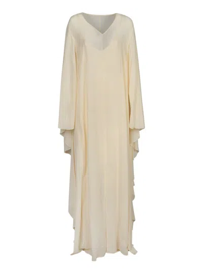Alberta Ferretti Dresses In Neutral