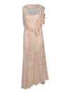 Alberta Ferretti Dresses In Neutral