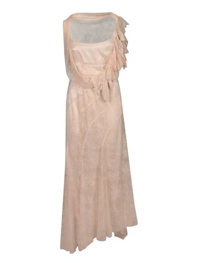 Alberta Ferretti Dresses In Neutral