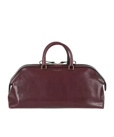 Alberta Ferretti Dual-handle Shoulder Bag In Burgundy