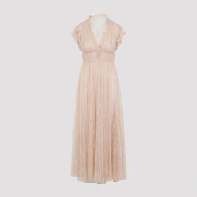 Alberta Ferretti Elegant Long Dress For Women - Spring/summer 2026 In Brown