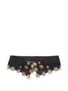 Alberta Ferretti Embellished Star Tie In Black