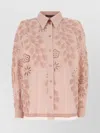 Alberta Ferretti Alberta Ferreti Pink Poplin Shirt