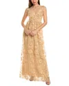 Alberta Ferretti Woman Maxi Dress Sand Size 4 Polyester In Beige