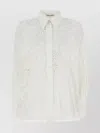 Alberta Ferretti Alberta Ferreti White Poplin Shirt In White