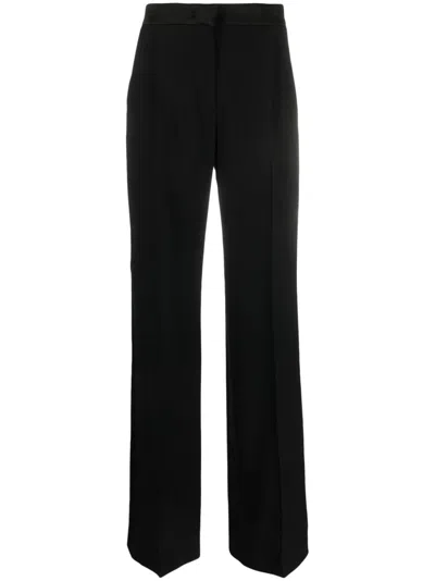 ALBERTA FERRETTI ENVER SATIN WIDE LEG PANTS