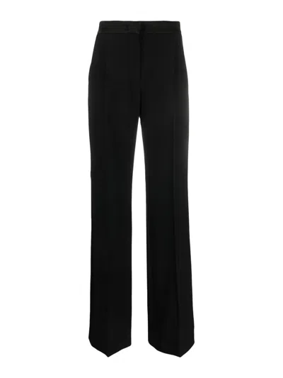 ALBERTA FERRETTI ENVER SATIN WIDE LEG PANTS