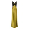Alberta Ferretti Lace Applique Floor-length Dress