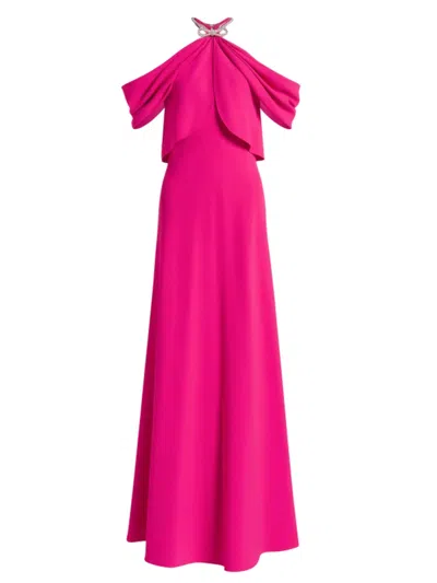 Alberta Ferretti Evening Dresses And Women's Ceremony  - Cady Dress - Fuchsia