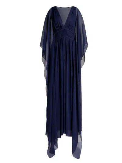 Alberta Ferretti Evening Dresses And Women's Ceremony  - Cream Dress - Blue