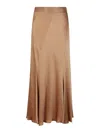 Alberta Ferretti Skirt In Beige
