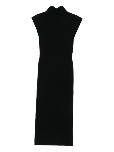 ALBERTA FERRETTI ALBERTA FERRETTI FITTED MIDI DRESS WITH CAP SLEEVES