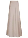 Alberta Ferretti Flowing Maxi Skirt In Lightweight Polyester Fabric