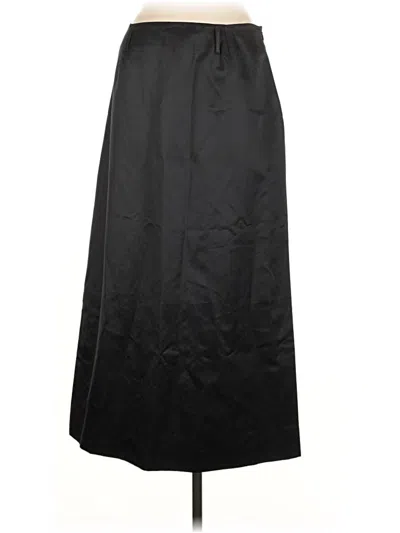 Pre-owned Alberta Ferretti Formal Skirt In Black