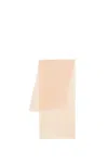 Alberta Ferretti Light Silk Rectangular Scarf In Pink