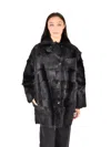 Alberta Ferretti Fur In Black