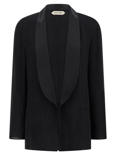 ALBERTA FERRETTI GEORGETTE BLAZER