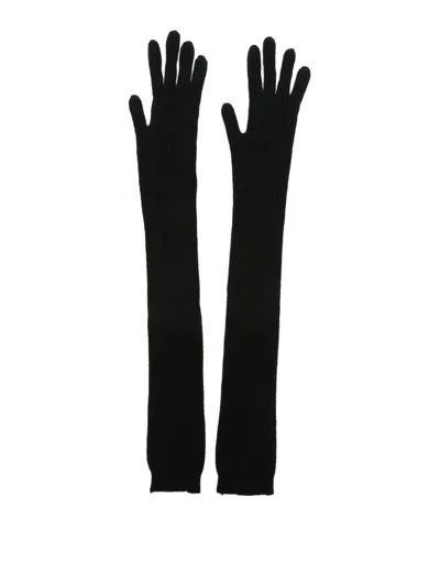 Alberta Ferretti Ellenbogenlange Handschuhe In Black