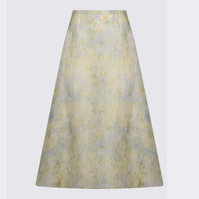 Alberta Ferretti Gonne Giallo In Gold