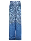 Alberta Ferretti Graphic Printed Wide-leg Trousers  In 31298