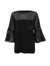 Alberta Ferretti 's Green Viscose Top Bernardellistores. Com In Black