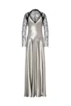 Alberta Ferretti Grey In Multi