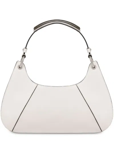 ALBERTA FERRETTI GUSSET DETAIL LEATHER SHOULDER BAG