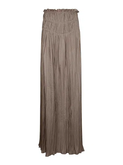 ALBERTA FERRETTI FALDA LARGA - COLOR CARNE Y NEUTRAL