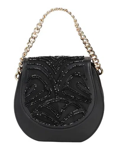 Alberta Ferretti Handbags - Handbags In Plum - Black