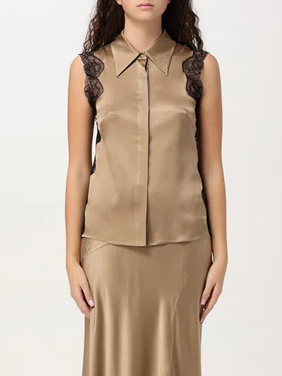 Alberta Ferretti Hemdbluse  Damen Farbe Beige