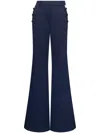 Alberta Ferretti High Waist Flared Jeans In Blue