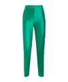 Alberta Ferretti Pantaloni In Green