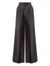 Alberta Ferretti ハイウエスト パンツ In Black