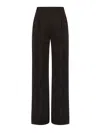 Alberta Ferretti Trousers In Black