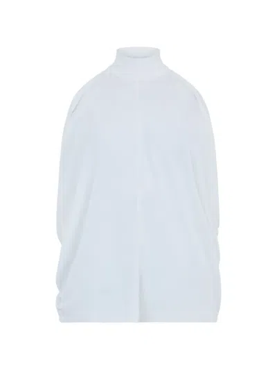 Alberta Ferretti High-neck Sleeveless Top In Blue