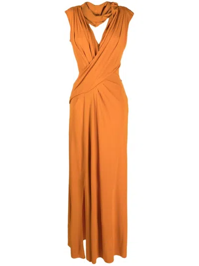 Alberta Ferretti A04350127092 0073 Mattone In Orange
