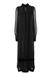 Alberta Ferretti I Live In Silk In Black