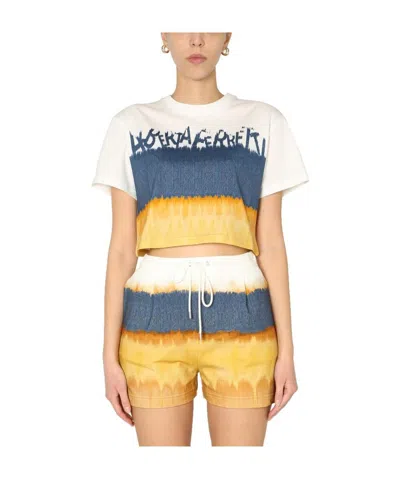 ALBERTA FERRETTI I LOVE SUMMER SHORT T-SHIRT
