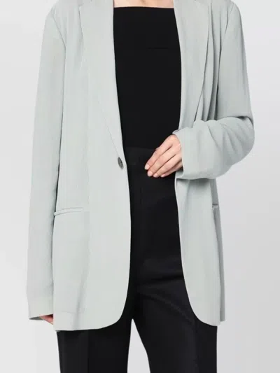 ALBERTA FERRETTI ICE SINGLE BREASTED JACKET