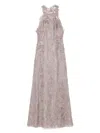 Alberta Ferretti Alberta Ferreti Macrame Foliage Long Dress