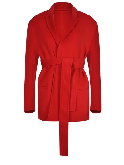 Alberta Ferretti Jacket In Red