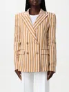 Alberta Ferretti Jacket Woman In Bunt