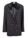Alberta Ferretti Jacket In Black