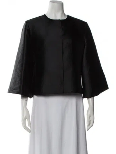 Pre-owned Alberta Ferretti Jacket In Black