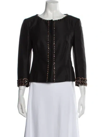 Pre-owned Alberta Ferretti Jacket In Black