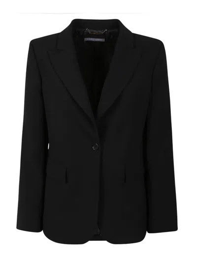 Alberta Ferretti Jacket In Black