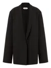 Alberta Ferretti Single-breasted Blazer In Black