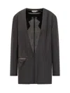 Alberta Ferretti Jacket In Gray