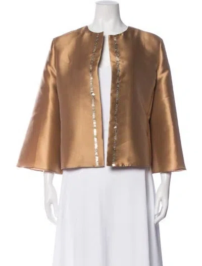Pre-owned Alberta Ferretti Jacket W/ Tags In Brown